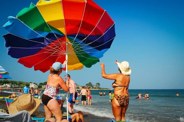 Beware of Flying Beach Umbrellas & Williams