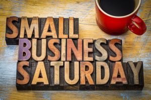 Small Business Saturday text