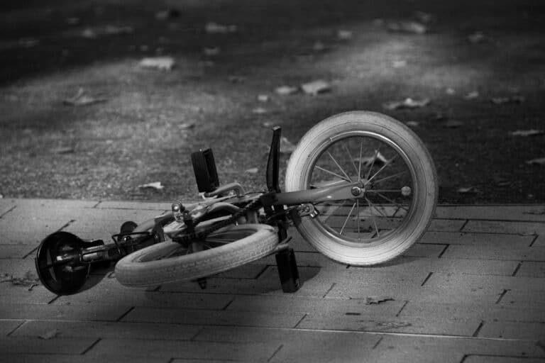 Bicycle crash scene documentation
